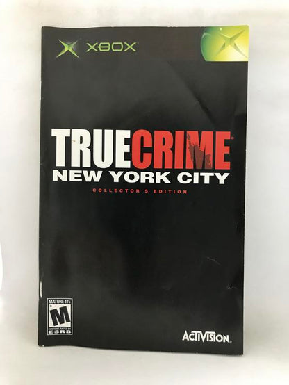 TRUE CRIME NEW YORK CITY COLLECTOR'S EDITION (COMPLETE IN BOX)