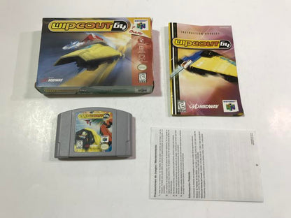 WIPEOUT 64 (COMPLETE IN BOX) (usagé)