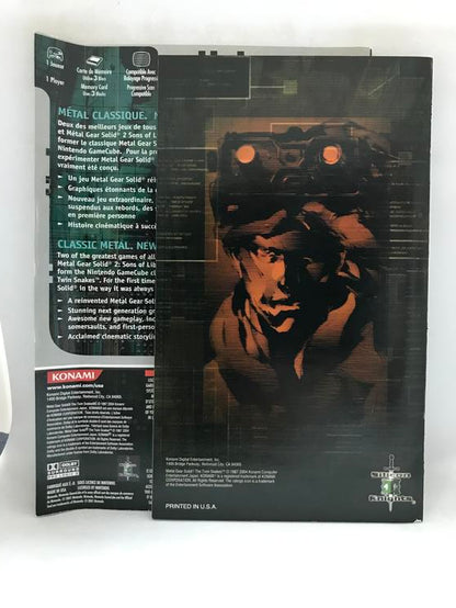 METAL GEAR SOLID THE TWIN SNAKES (COMPLETE IN BOX) (usagé)