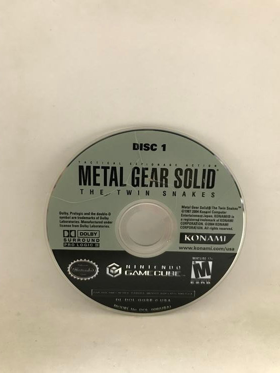 METAL GEAR SOLID THE TWIN SNAKES (COMPLETE IN BOX)
