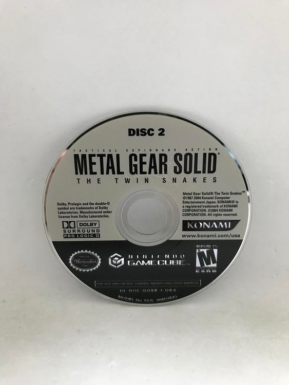 METAL GEAR SOLID THE TWIN SNAKES (COMPLETE IN BOX) (usagé)