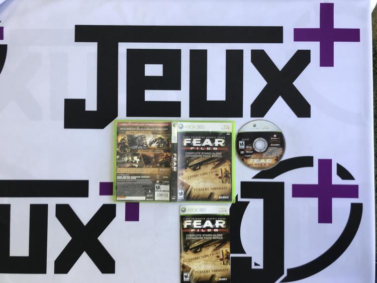 F.E.A.R. FILES (COMPLETE IN BOX) (usagé)