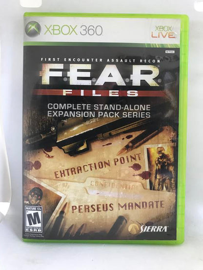F.E.A.R. FILES (COMPLETE IN BOX)