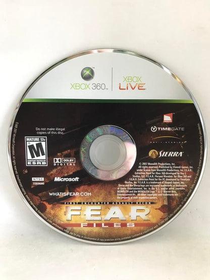 F.E.A.R. FILES (COMPLETE IN BOX)