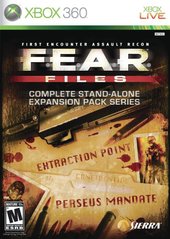 F.E.A.R. FILES (COMPLETE IN BOX) (usagé)