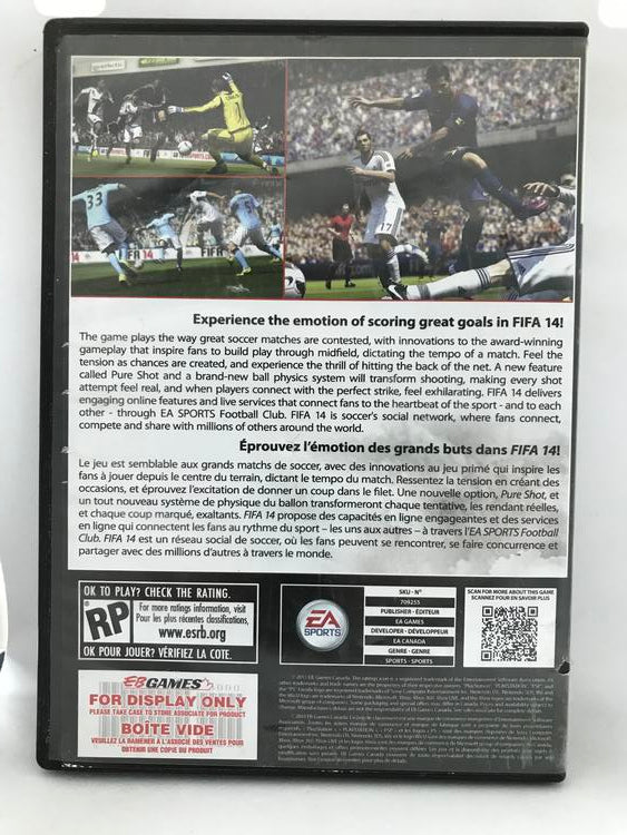 FIFA 14 (NON-ORIGINAL PRINT) (usagé)
