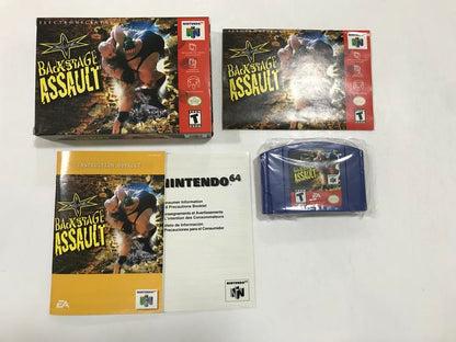 WCW BACKSTAGE ASSAULT (COMPLETE IN BOX)