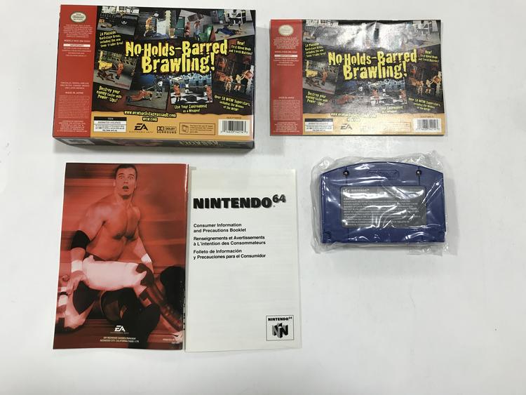WCW BACKSTAGE ASSAULT (COMPLETE IN BOX)