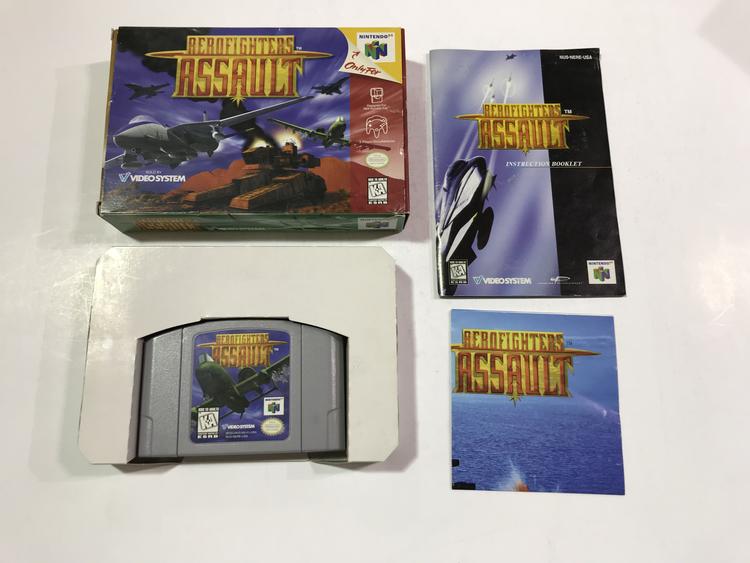 AEROFIGHTERS ASSAULT (COMPLETE IN BOX)