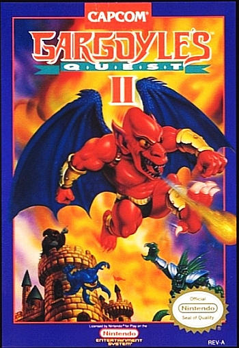 GARGOYLE'S QUEST II THE DEMON DARKNESS (COMPLETE IN BOX)