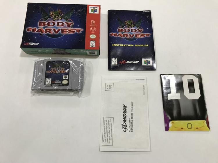 BODY HARVEST (COMPLETE IN BOX)