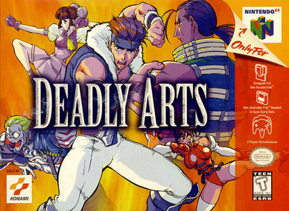 DEADLY ARTS (COMPLETE IN BOX)