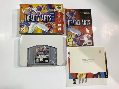 DEADLY ARTS (COMPLETE IN BOX)