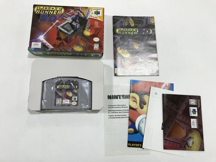LODE RUNNER 3D (COMPLETE IN BOX)