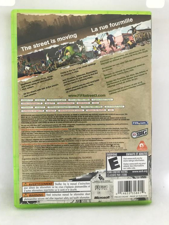 FIFA STREET 3 (COMPLETE IN BOX)