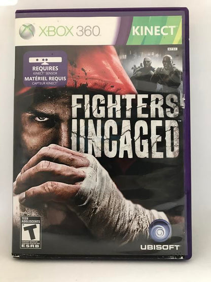 FIGHTERS UNCAGED KINECT (COMPLETE IN BOX)
