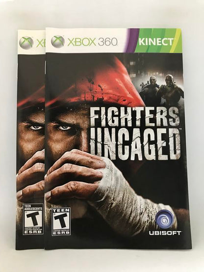 FIGHTERS UNCAGED KINECT (COMPLETE IN BOX)