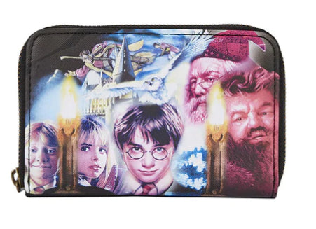 LOUNGEFLY HARRY POTTER MOVIE SCENE WALLET