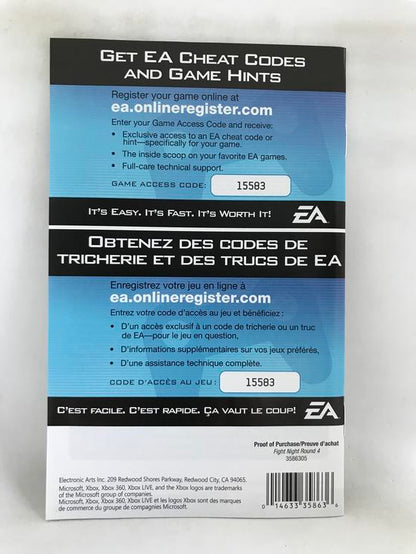 FIGHT NIGHT ROUND 4 (COMPLETE IN BOX)