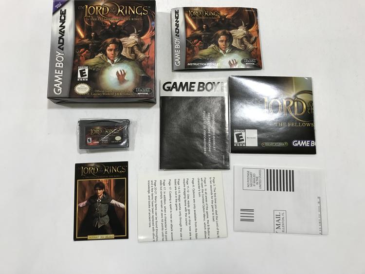 THE LORD OF THE RINGS THE FELLOWSHIP OF THE RING (COMPLETE IN BOX)