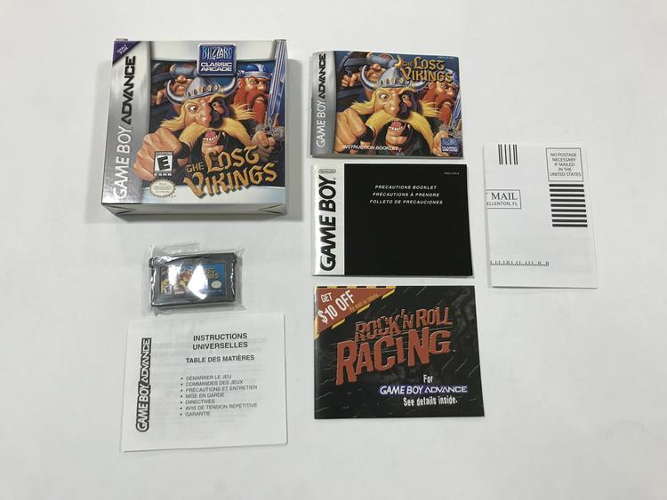 LOST VIKINGS (COMPLETE IN BOX)