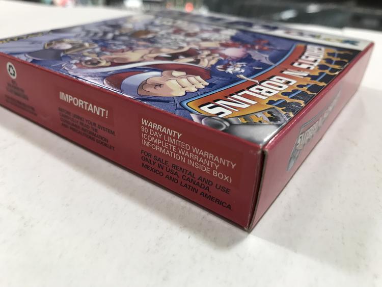 GHOST 'N GOBLINS (COMPLETE IN BOX)