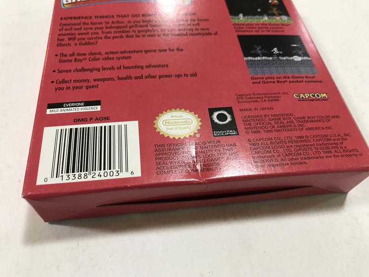 GHOST 'N GOBLINS (COMPLETE IN BOX)