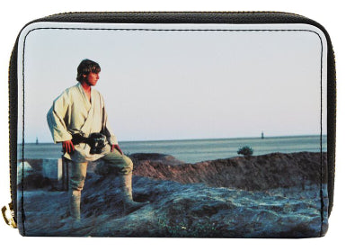 LOUNGEFLY STAR WARS A NEW HOPE FINALE  FRAMES WALLET