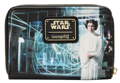 LOUNGEFLY STAR WARS A NEW HOPE FINALE  FRAMES WALLET