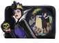 LOUNGEFLY DISNEY VILLAINS SCENE EVIL QUEEN WALLET