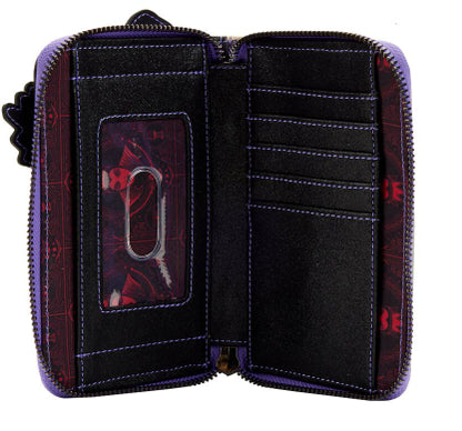 LOUNGEFLY DISNEY VILLAINS SCENE EVIL QUEEN WALLET