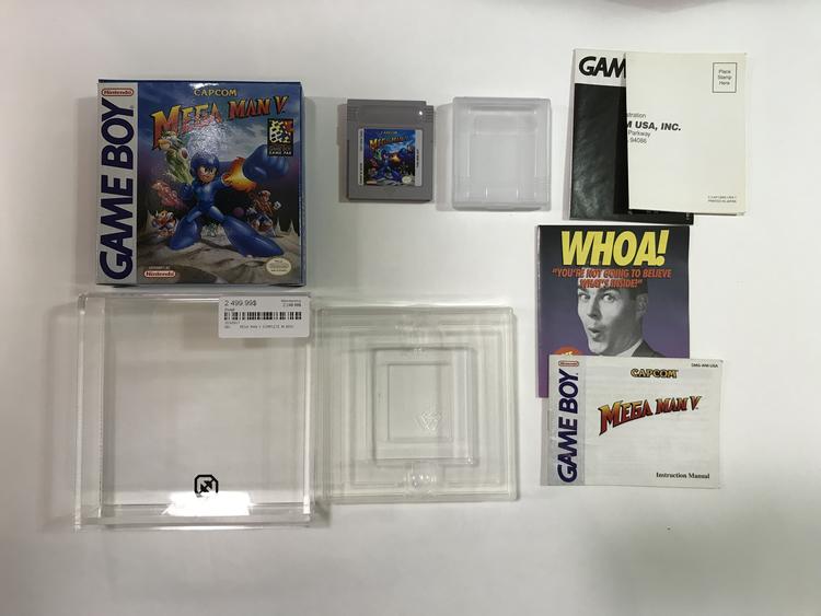 MEGA MAN V (COMPLETE IN BOX)