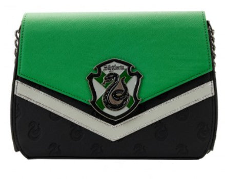 LOUNGEFLY HARRY POTTER SLYTHERIN CHAIN CROSSBODY (usagé)