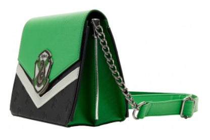 LOUNGEFLY HARRY POTTER SLYTHERIN CHAIN CROSSBODY
