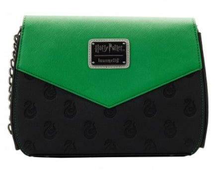 LOUNGEFLY HARRY POTTER SLYTHERIN CHAIN CROSSBODY