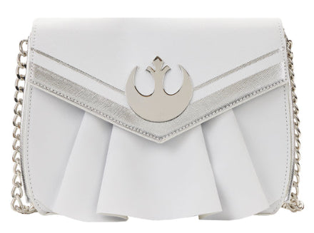 LOUNGEFLY STAR WARS PRINCESS LEIA WHITE CROSSBODY (usagé)