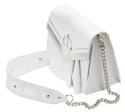 LOUNGEFLY STAR WARS PRINCESS LEIA WHITE CROSSBODY (usagé)