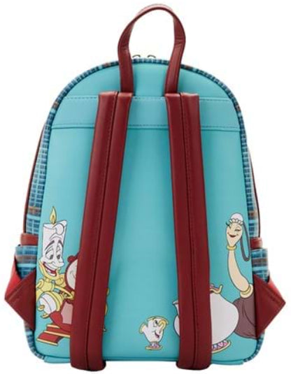 LOUNGEFLY BEAUTY & THE BEAST LIBRARY SCENE BACKPACK
