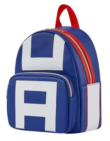 LOUNGEFLY MY HERO ACADEMIA UA-HIGH MINI BACKPACK
