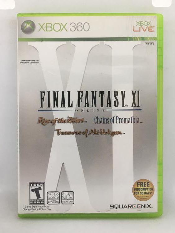 FINAL FANTASY XI (COMPLETE IN BOX)