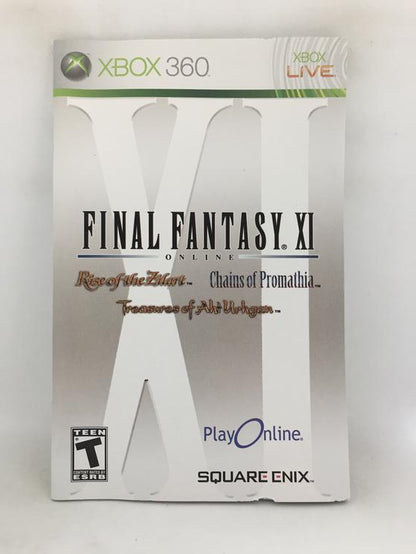 FINAL FANTASY XI (COMPLETE IN BOX)