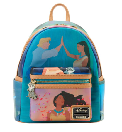 LOUNGEFLY DISNEY POCAHONTAS SCENE BACKPACK (usagé)