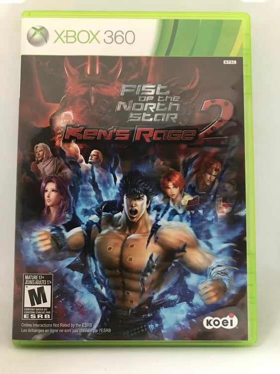 FIST OF THE NORTH STAR KEN'S RAGE 2 (COMPLETE IN BOX)