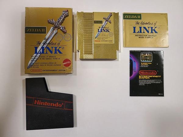 ZELDA II THE ADVENTURE OF LINK (COMPLETE IN BOX) (usagé)