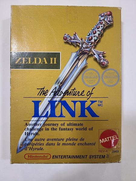 ZELDA II THE ADVENTURE OF LINK (COMPLETE IN BOX) (usagé)