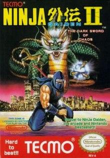 NINJA GAIDEN II THE DARK SWORD OF CHAOS (COMPLETE IN BOX)
