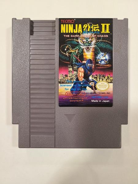 NINJA GAIDEN II THE DARK SWORD OF CHAOS (COMPLETE IN BOX)