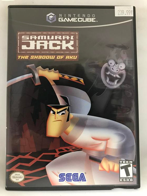 SAMURAI JACK THE SHADOW OF AKU (COMPLETE IN BOX)