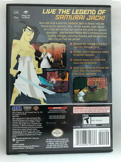 SAMURAI JACK THE SHADOW OF AKU (COMPLETE IN BOX)
