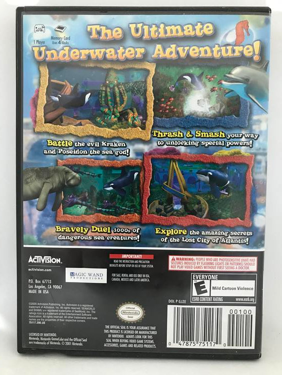 SEAWORLD ADVENTURE PARKS SHAMU'S DEEP SEA ADVENTURES (COMPLETE IN BOX)